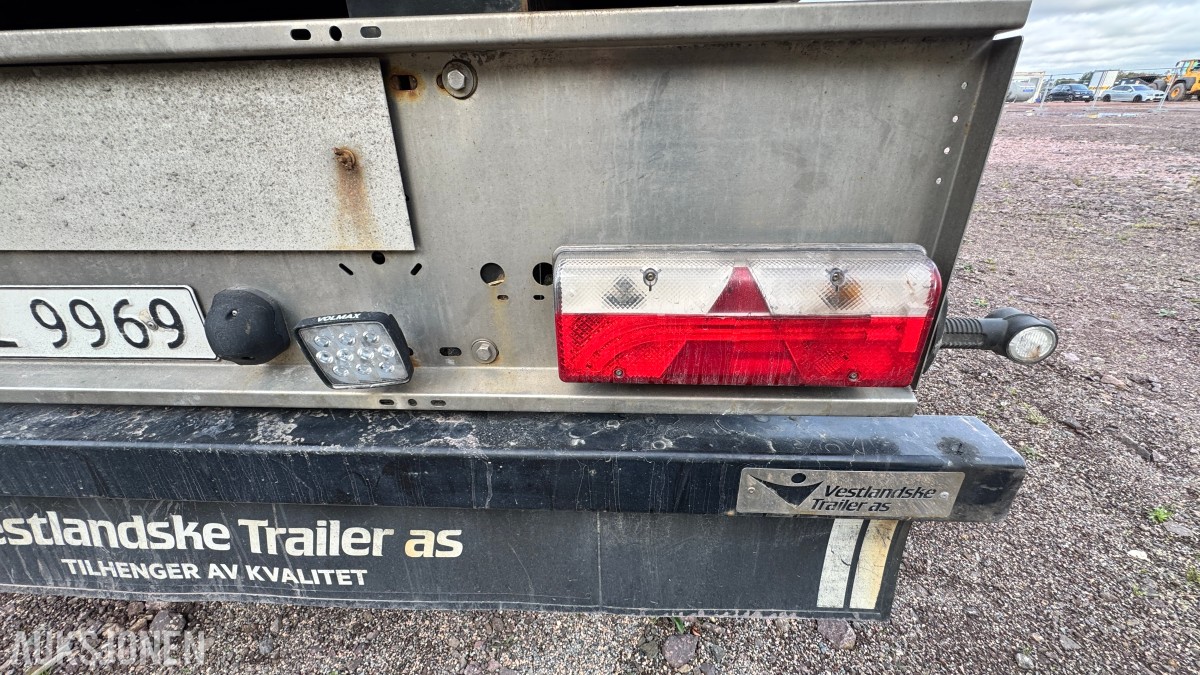 HRD SPLB3N 3-akslet plansemitrailer – 45 tonn toltalvekt – EU-Godkjent