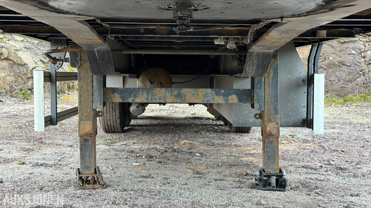 HRD SPLB3N 3-akslet plansemitrailer – 45 tonn toltalvekt – EU-Godkjent