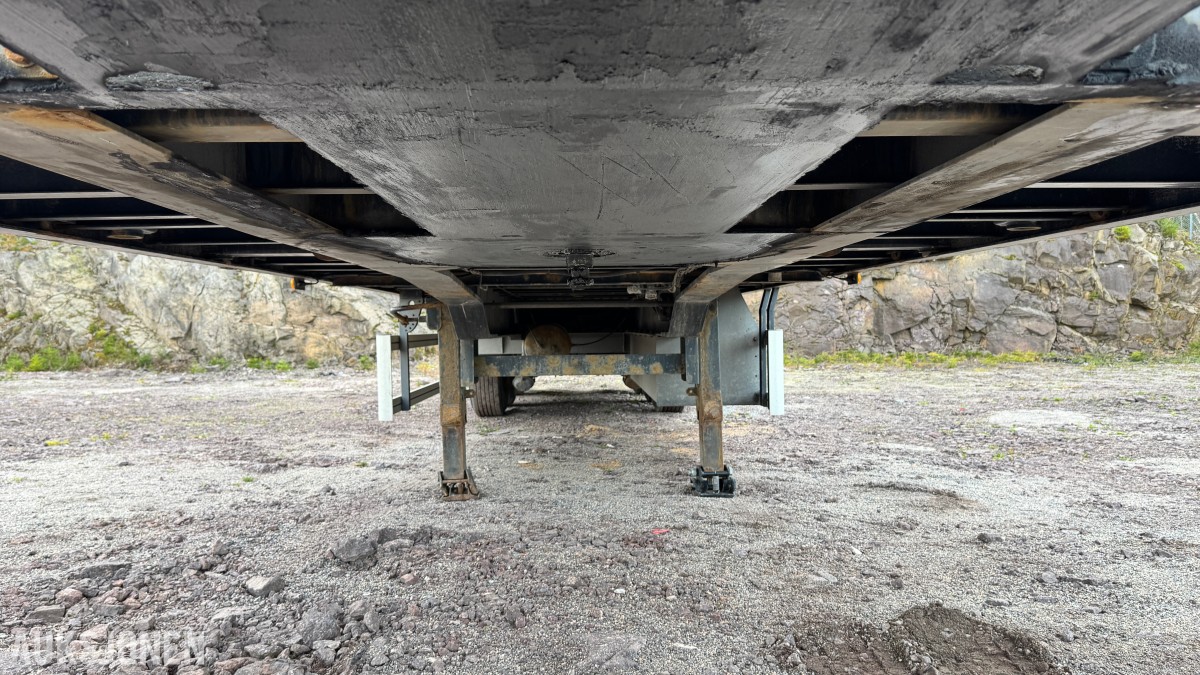 HRD SPLB3N 3-akslet plansemitrailer – 45 tonn toltalvekt – EU-Godkjent