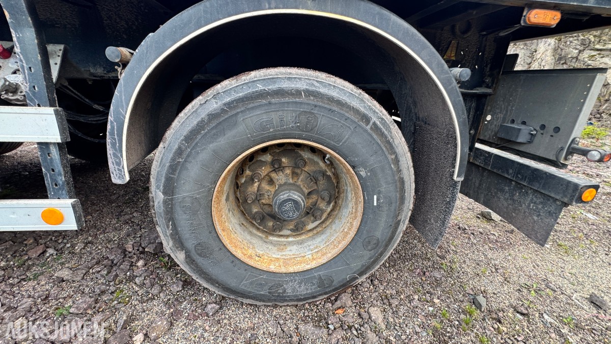 HRD SPLB3N 3-akslet plansemitrailer – 45 tonn toltalvekt – EU-Godkjent