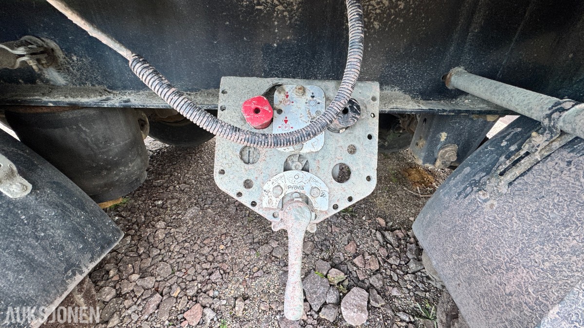 HRD SPLB3N 3-akslet plansemitrailer – 45 tonn toltalvekt – EU-Godkjent
