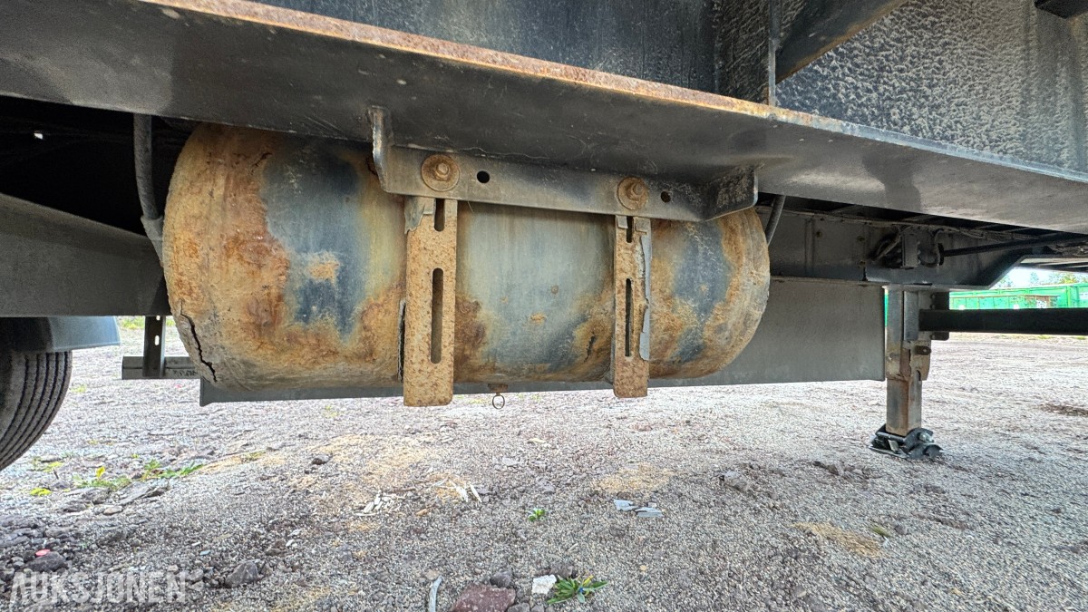 HRD SPLB3N 3-akslet plansemitrailer – 45 tonn toltalvekt – EU-Godkjent