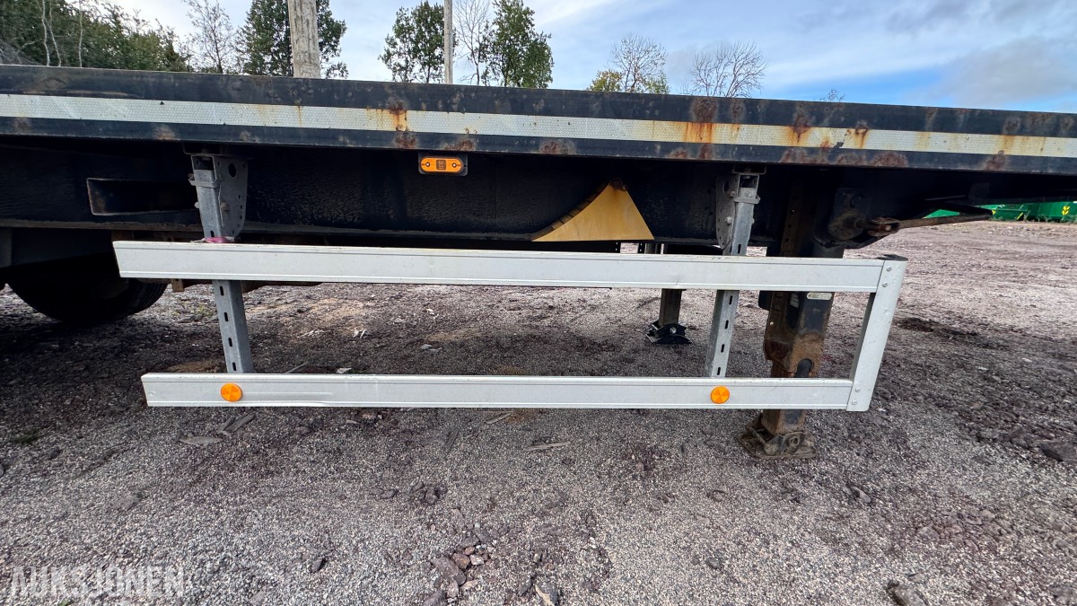 HRD SPLB3N 3-akslet plansemitrailer – 45 tonn toltalvekt – EU-Godkjent