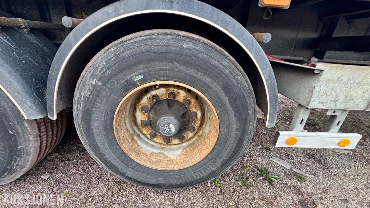 HRD SPLB3N 3-akslet plansemitrailer – 45 tonn toltalvekt – EU-Godkjent