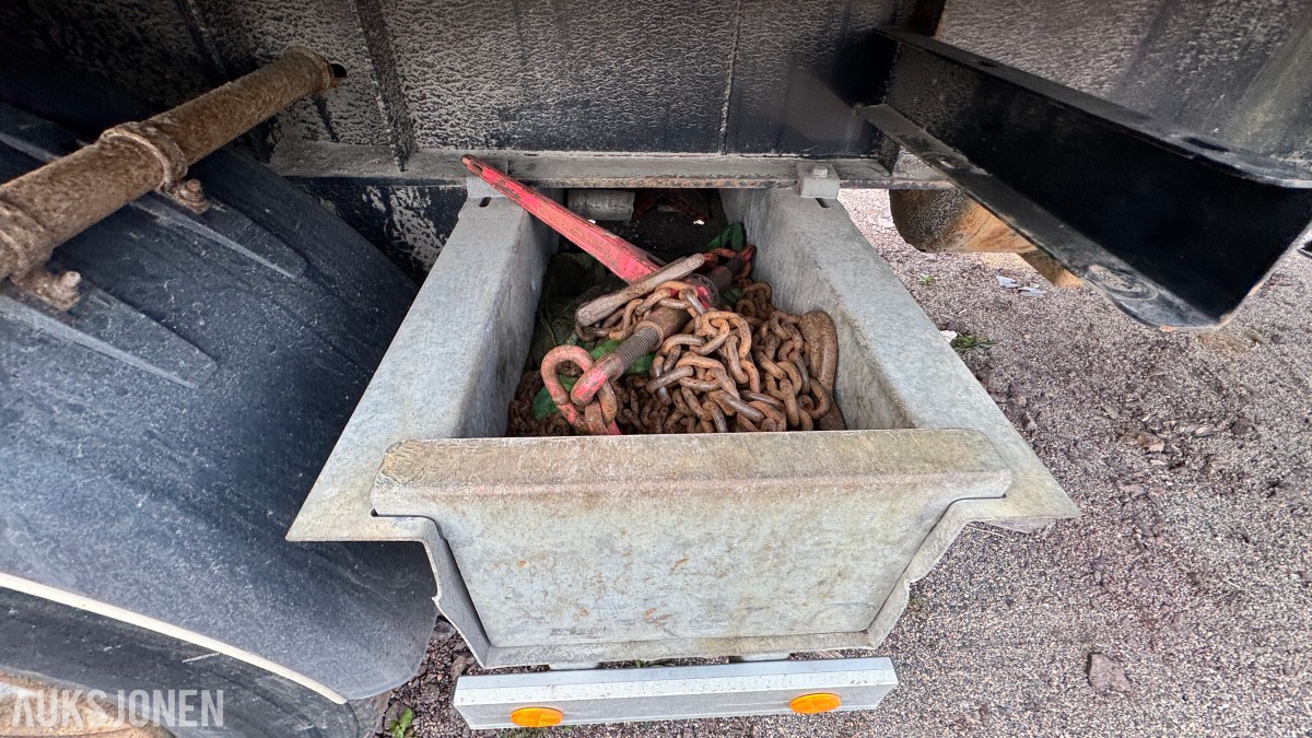 HRD SPLB3N 3-akslet plansemitrailer – 45 tonn toltalvekt – EU-Godkjent