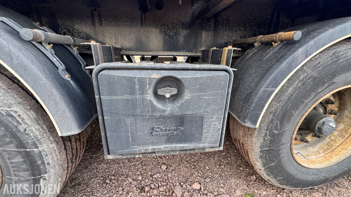 HRD SPLB3N 3-akslet plansemitrailer – 45 tonn toltalvekt – EU-Godkjent