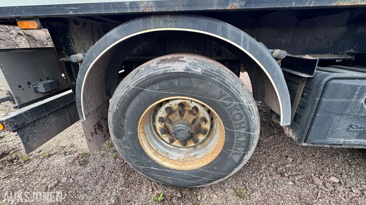HRD SPLB3N 3-akslet plansemitrailer – 45 tonn toltalvekt – EU-Godkjent