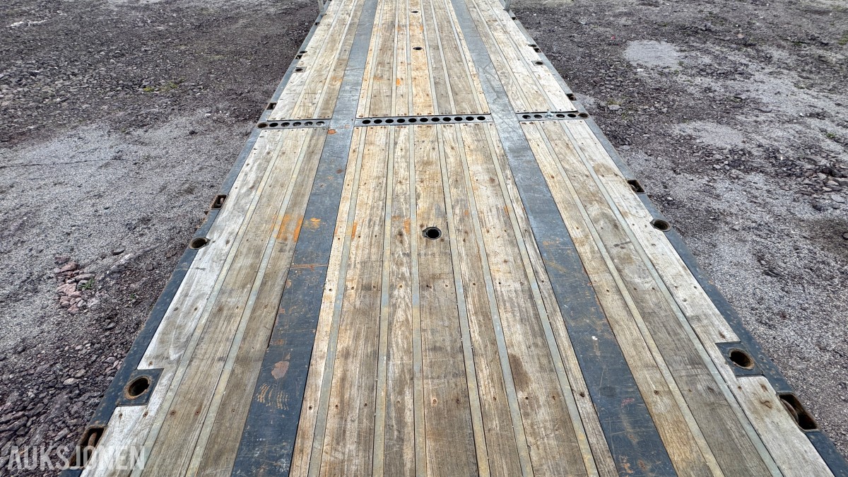 HRD SPLB3N 3-akslet plansemitrailer – 45 tonn toltalvekt – EU-Godkjent