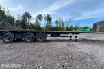HRD SPLB3N 3-akslet plansemitrailer – 45 tonn toltalvekt – EU-Godkjent