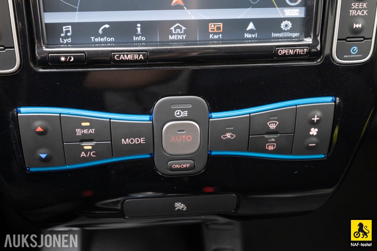 2017 Nissan Leaf 30 KWH NAVI CRUISE 360-KAMERA RATTVARME DAB 
