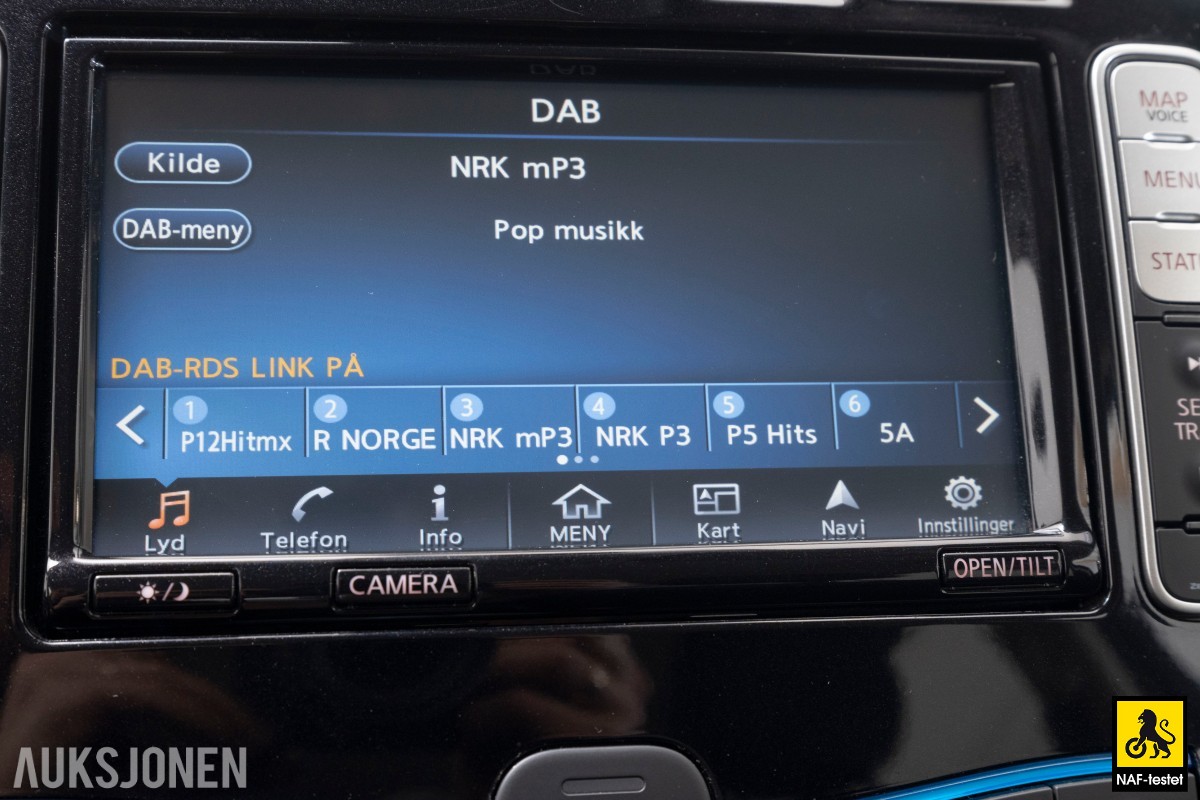2017 Nissan Leaf 30 KWH NAVI CRUISE 360-KAMERA RATTVARME DAB 
