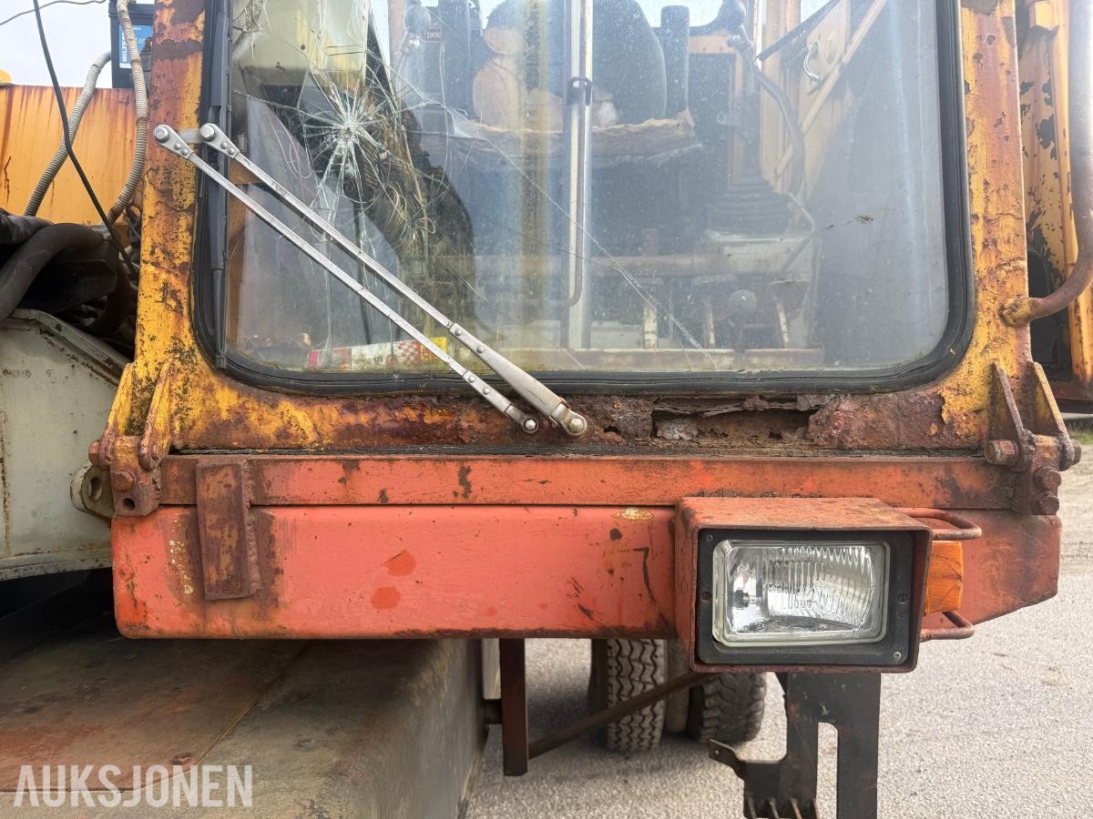 1984 Åkerman H3MB hjulgraver, S50 feste, lang stikke og graveskuffe