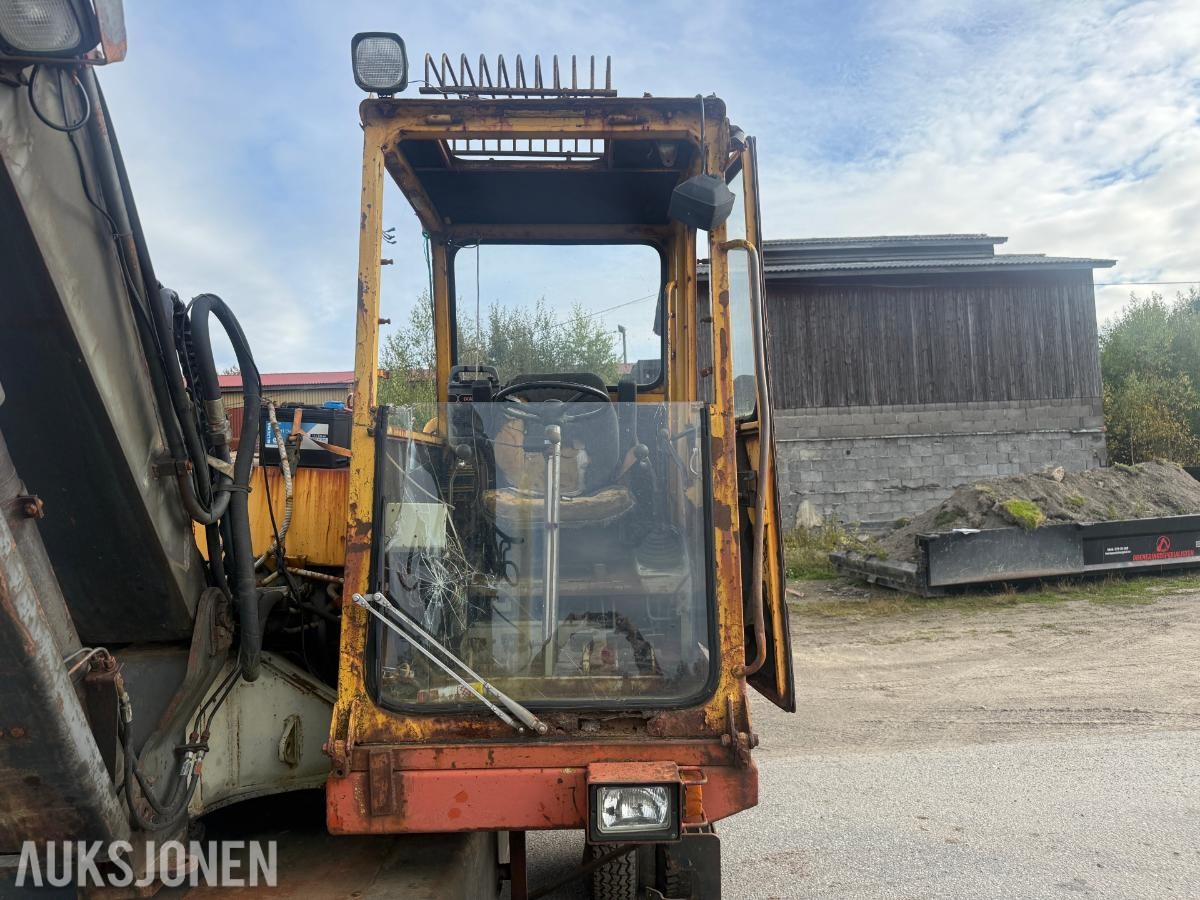 1984 Åkerman H3MB hjulgraver, S50 feste, lang stikke og graveskuffe