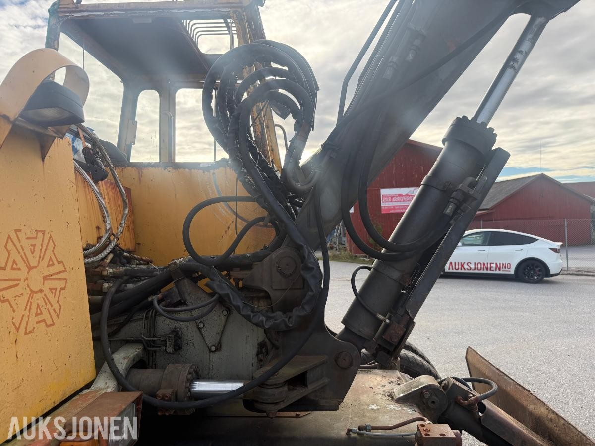 1984 Åkerman H3MB hjulgraver, S50 feste, lang stikke og graveskuffe