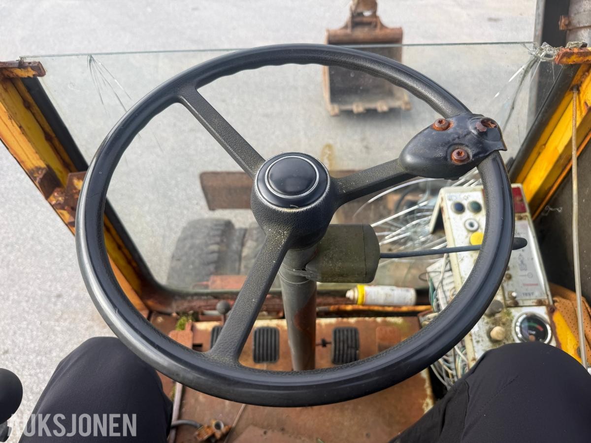 1984 Åkerman H3MB hjulgraver, S50 feste, lang stikke og graveskuffe