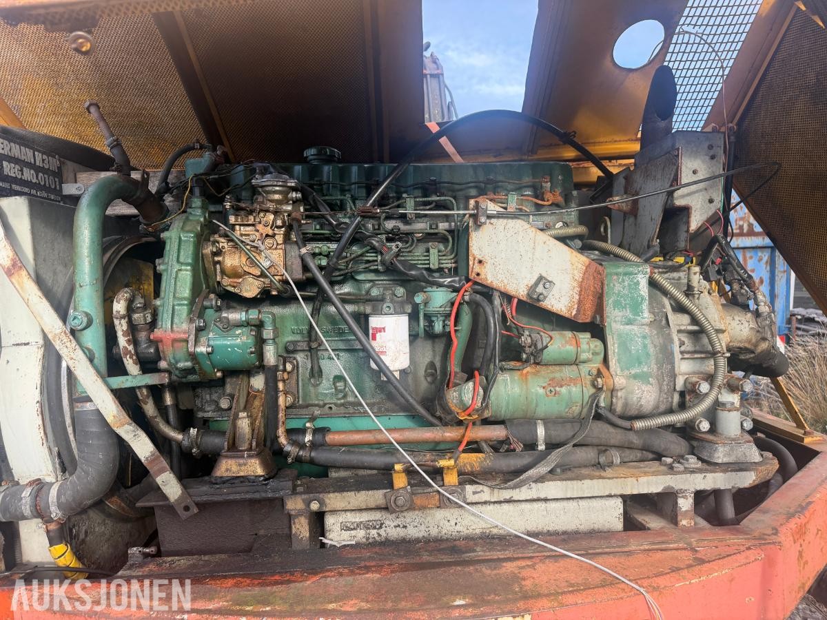 1984 Åkerman H3MB hjulgraver, S50 feste, lang stikke og graveskuffe