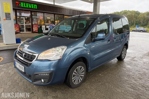 2018 Peugeot Partner, Electric, 84500km