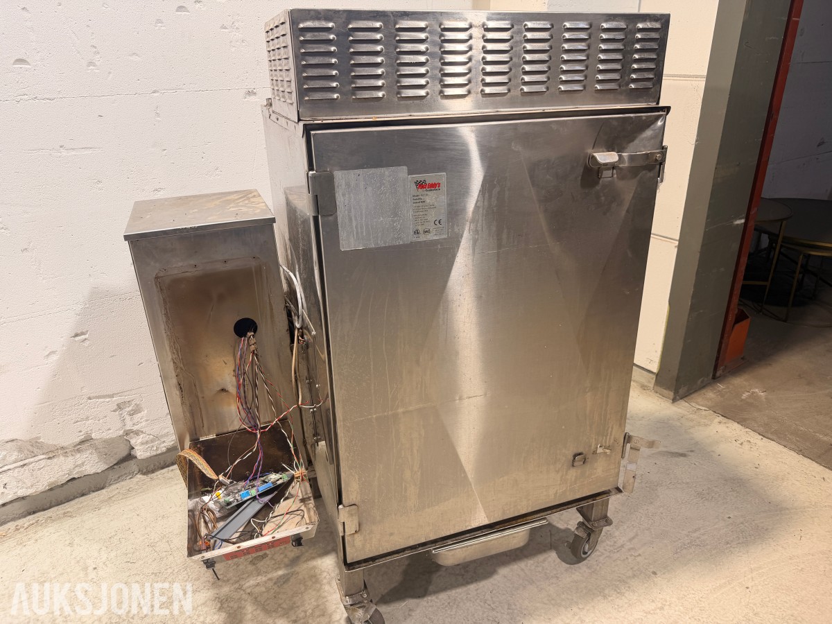 Cookshack Fast Eddy’s FEC120 pelletsmoker med IQ5-styring