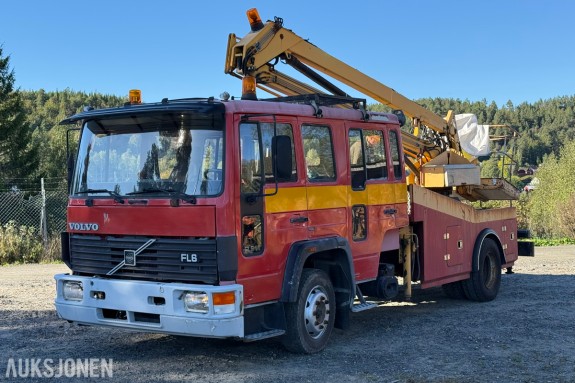 1993 Volvo FL614 4X2 LIFTBIL - MOTORREDSKAP MED OMME LIFT 18000XT