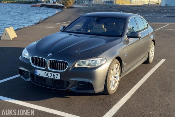 2016 BMW 5-serie 520D XDRIVE 2.0 Diesel, 168950km, Automat, Cruisekontroll, S+V dekk