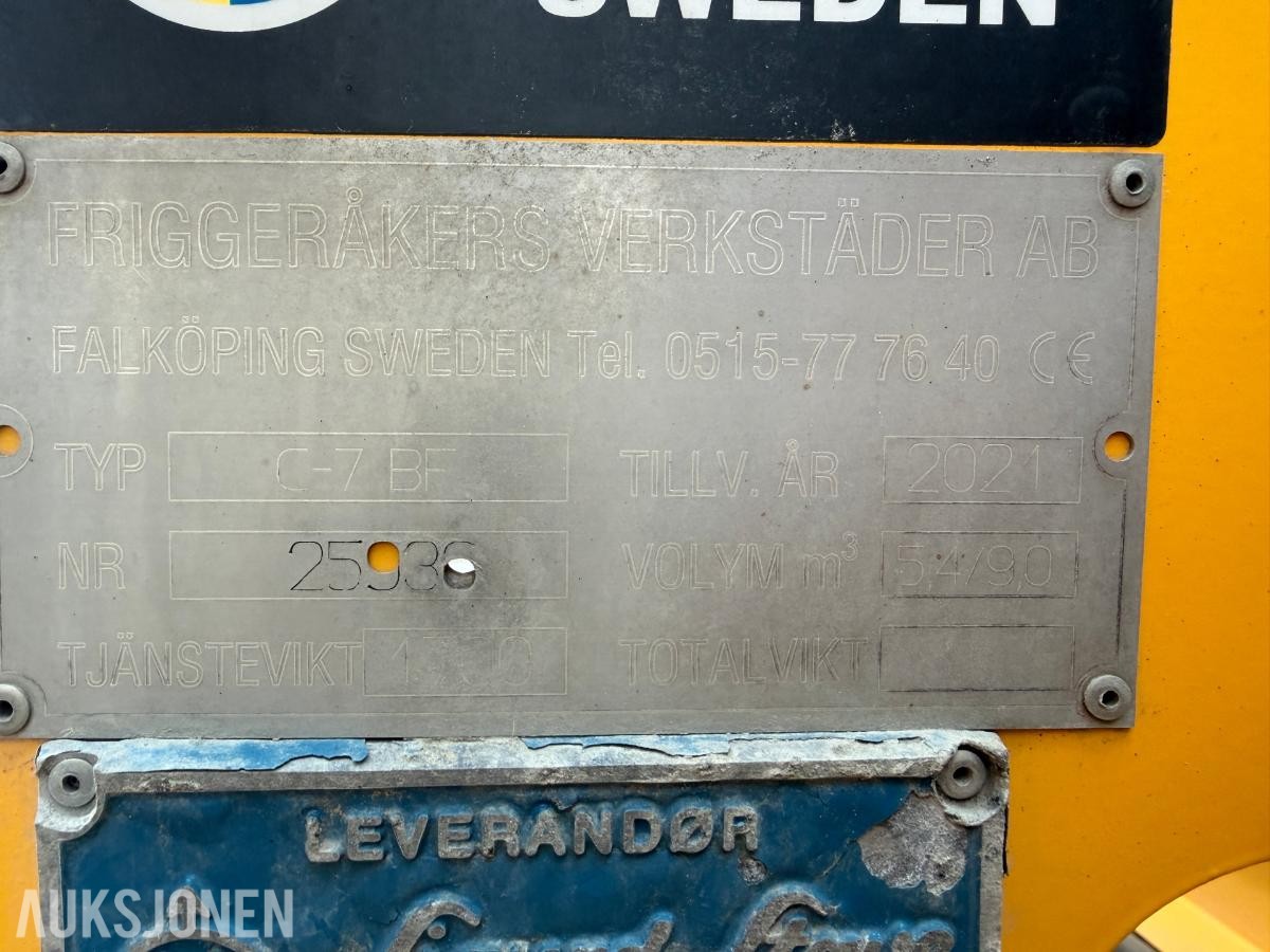 2021 Falköping C-7 BF sand-/saltstrøer med Mählers Caway-SP12