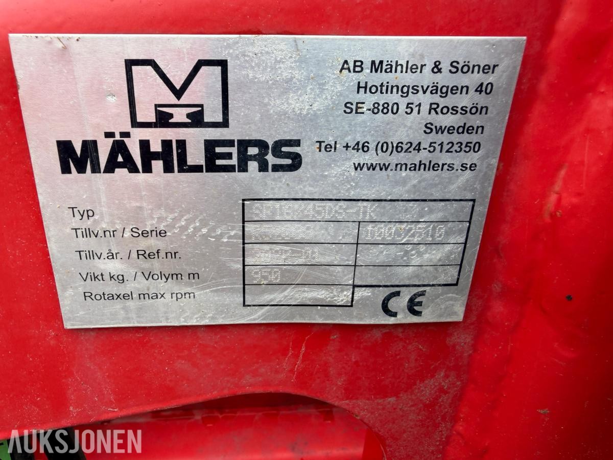 2020 Mählers SP/16 sideplog