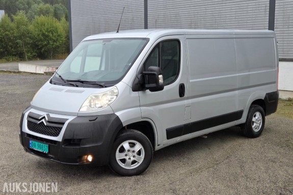 2012 Citroen Jumper 2.2 Diesel 110hk Lang utgave, Cruisekontroll, EU ok til 04.2028