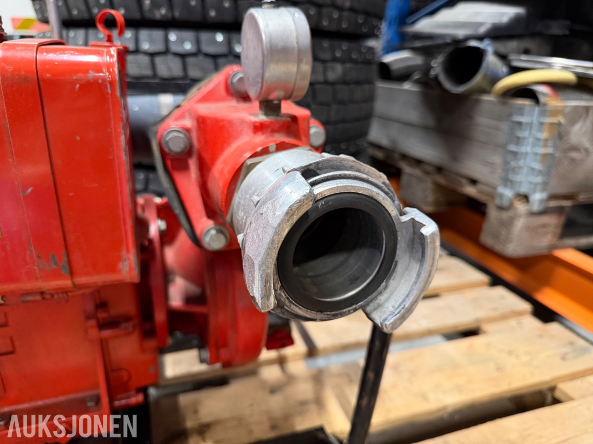Homelite 2 1/2 Trykkpumpe, Diesel, Sugeslange 3 meter