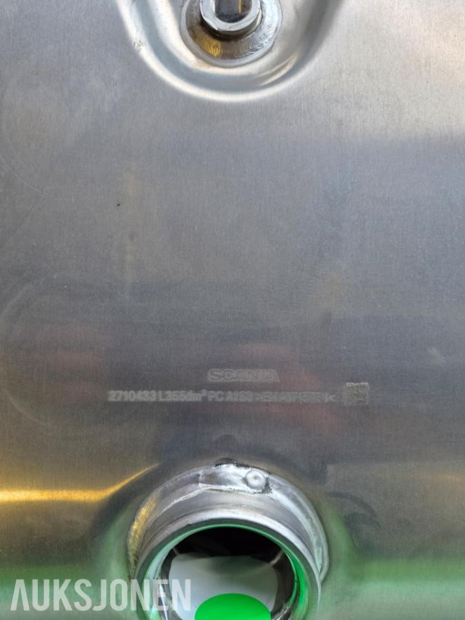 Diesel tank Scania ubrukt 375 liter