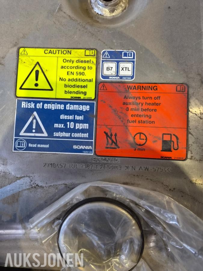 Diesel tank Scania