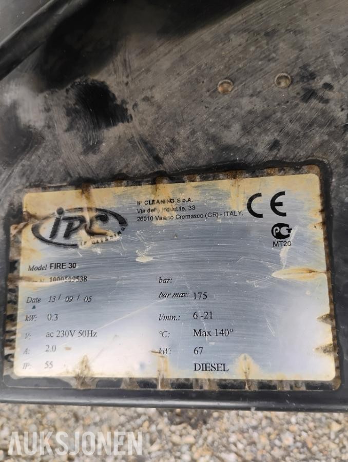 2005 Ipc firebox hotbox, IPC fire 30