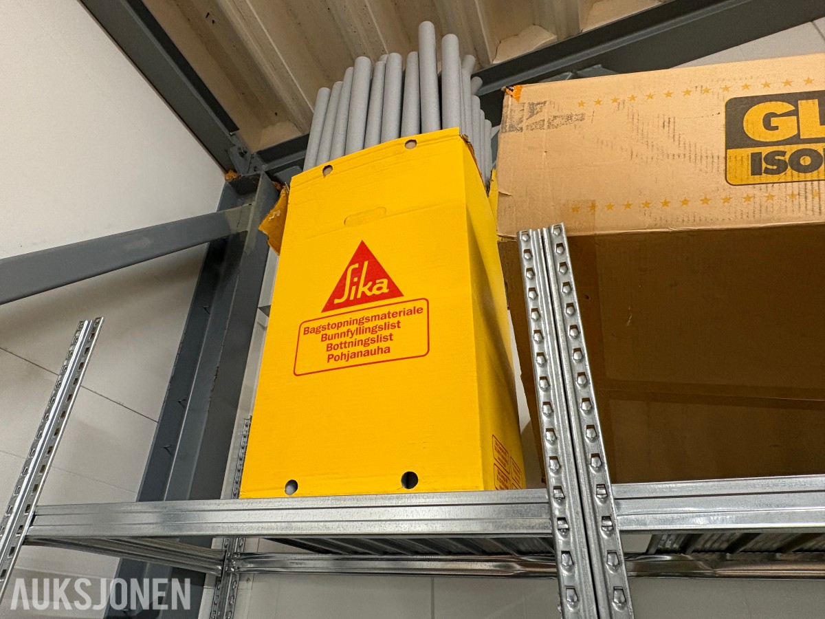 Sika bunnfyllingslist - 3 esker som er åpnet