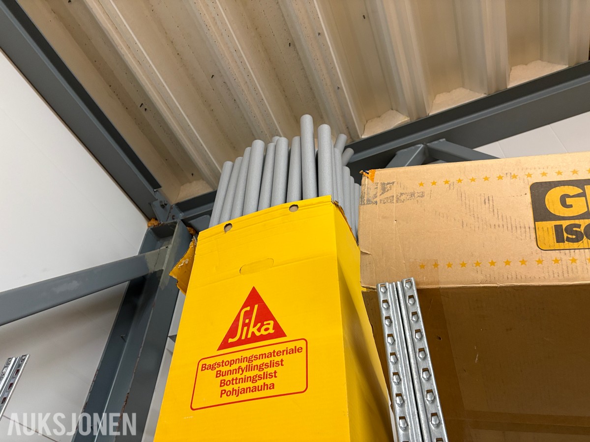 Sika bunnfyllingslist - 3 esker som er åpnet
