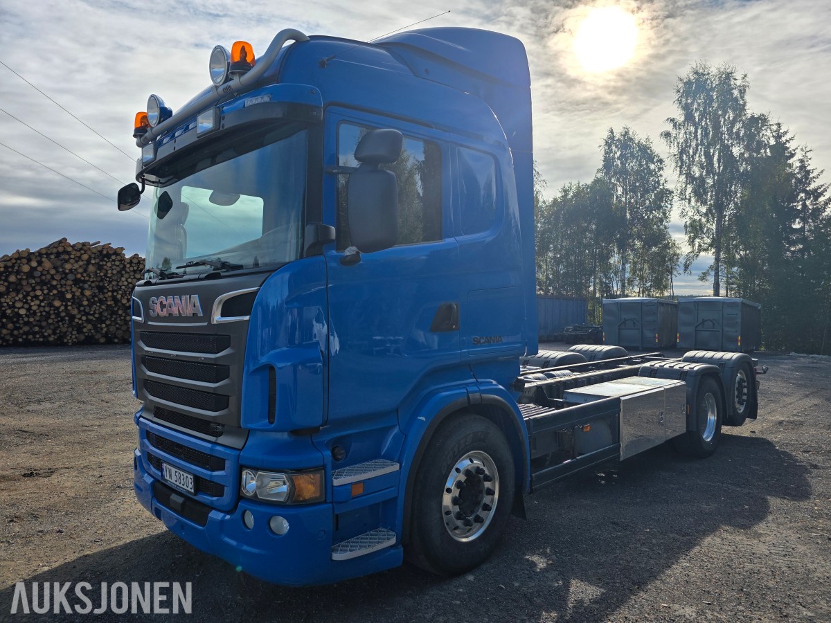 2011 Scania R 560 6X2 423 906 km-nylig EU-Godkjent