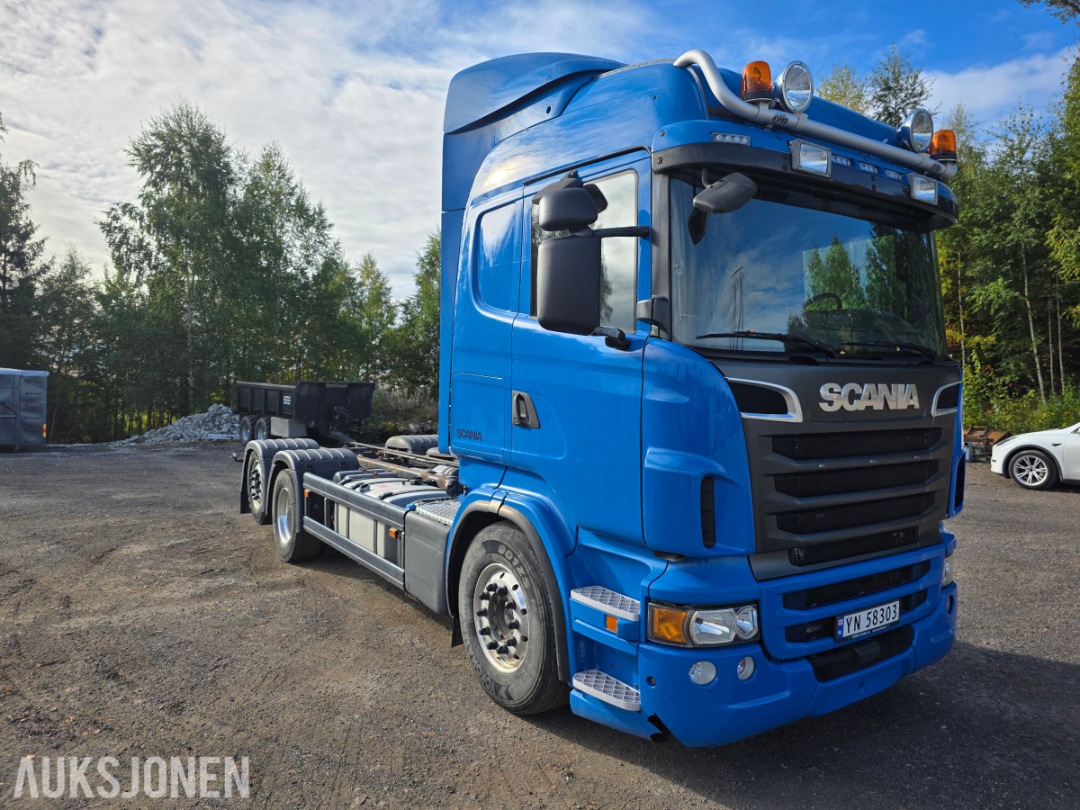 2011 Scania R 560 6X2 423 906 km-nylig EU-Godkjent
