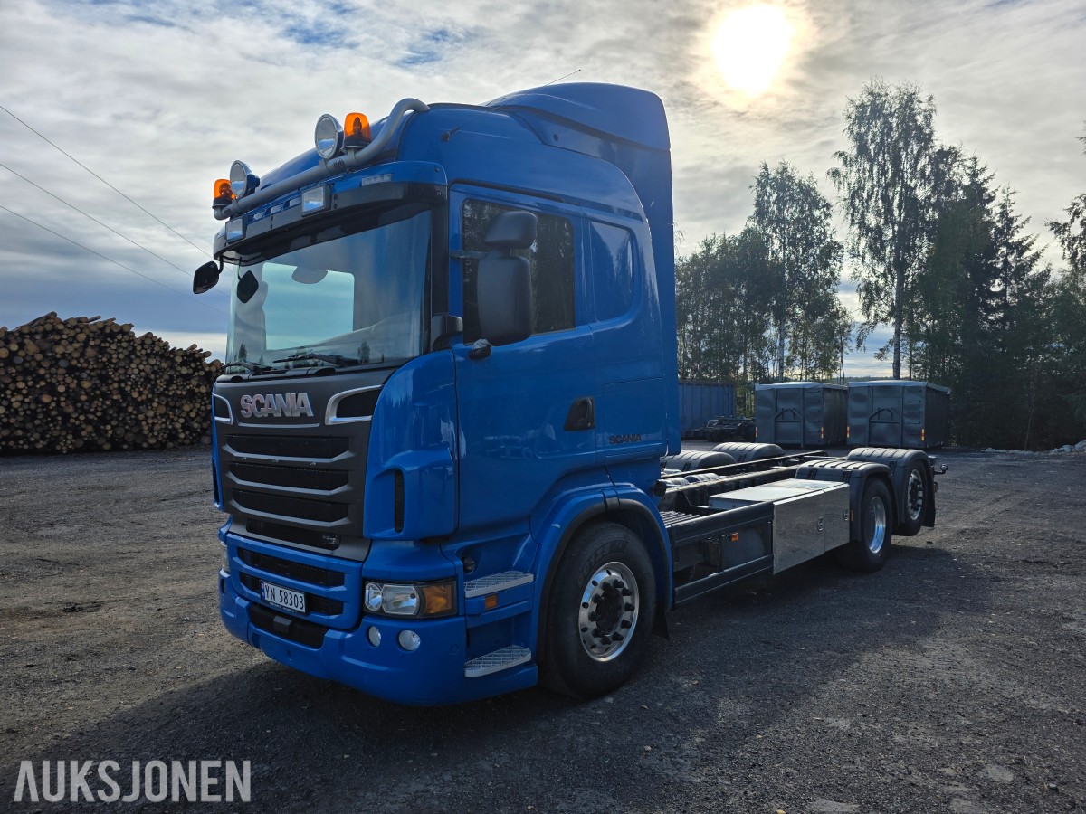 2011 Scania R 560 6X2 423 906 km-nylig EU-Godkjent