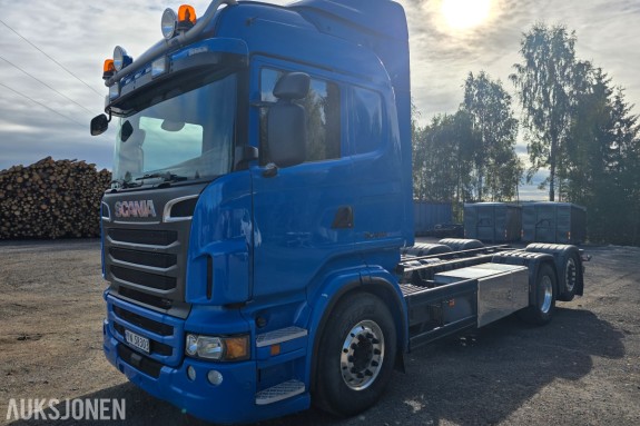 2011 Scania R 560 6X2 423 906 km-nylig EU-Godkjent