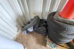 1991 20-fots container med diverse innhold