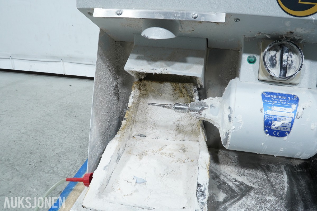 Gamberini PL/4 – dental polerings-/slipemaskin med avsug