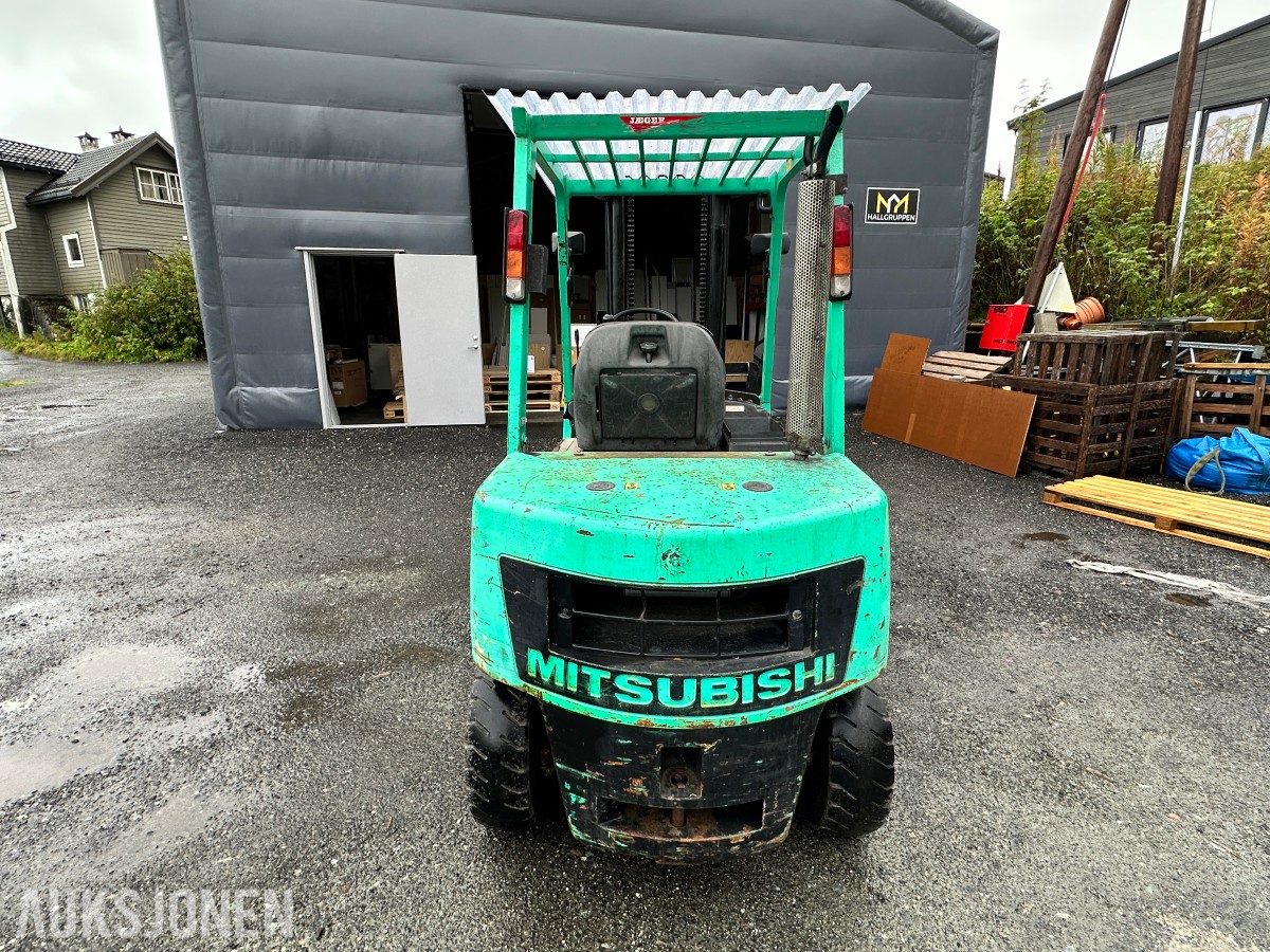 1997 Mitsubishi FD30CAP Gaffeltruck, 3 000 kg, 6 244 timer