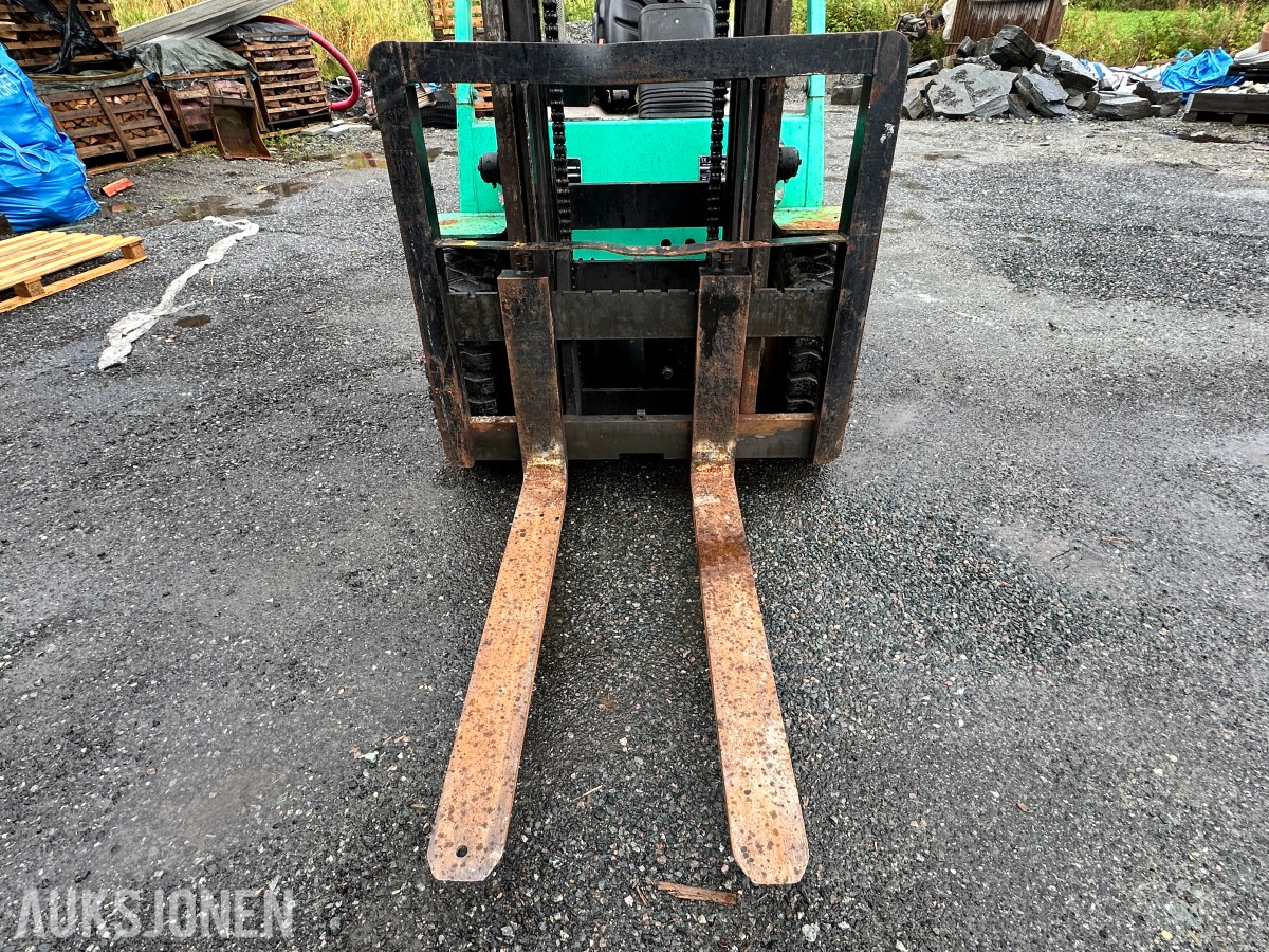 1997 Mitsubishi FD30CAP Gaffeltruck, 3 000 kg, 6 244 timer