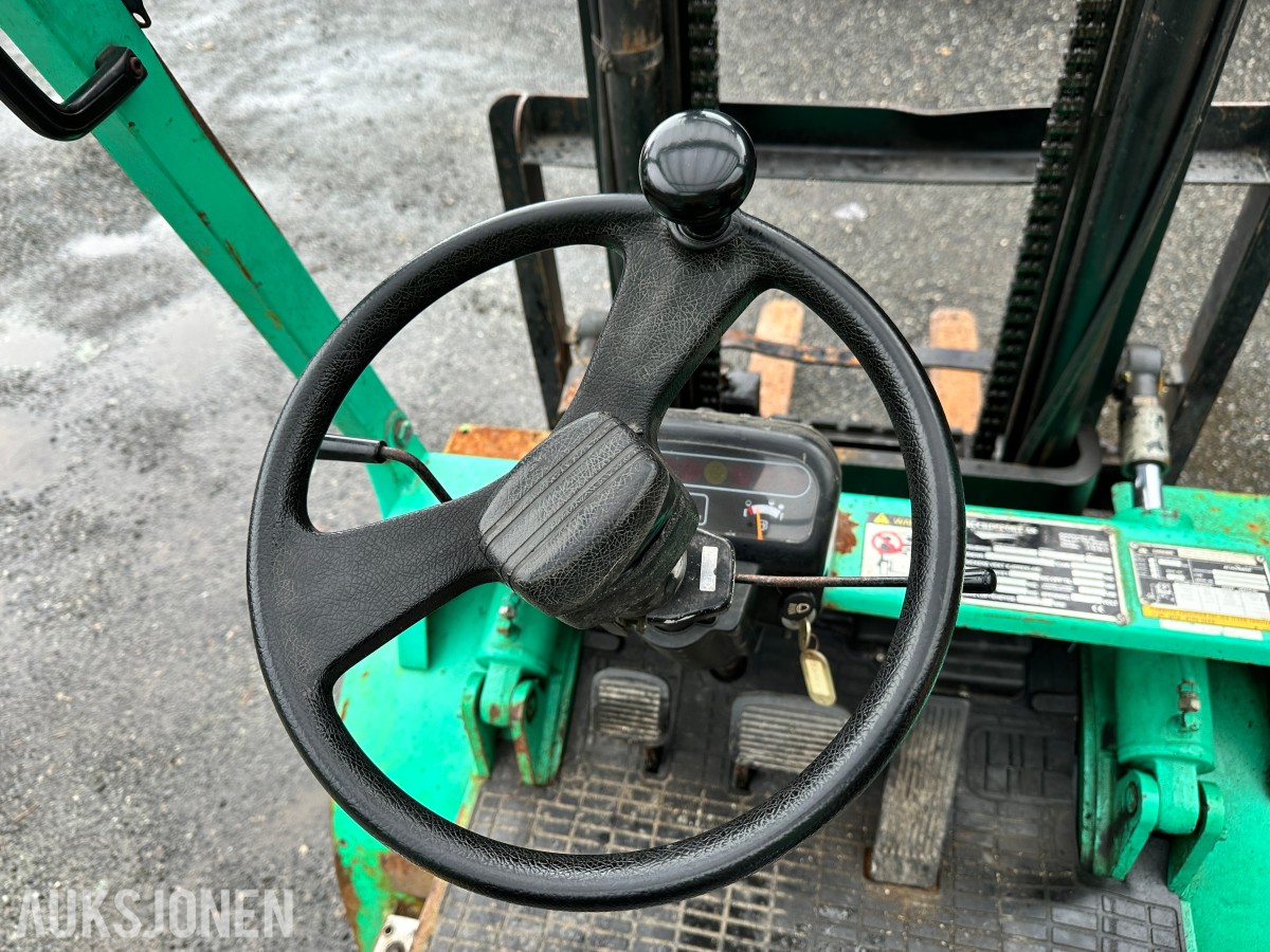 1997 Mitsubishi FD30CAP Gaffeltruck, 3 000 kg, 6 244 timer