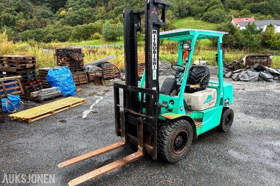 1997 Mitsubishi Mitsubishi FD30CAP Gaffeltruck, 3 000 kg, 6 244 timer