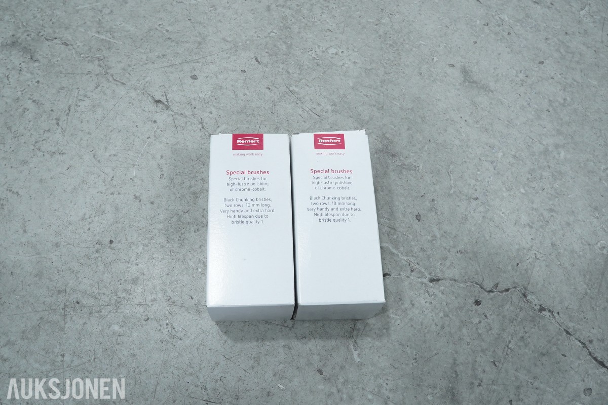 KaVo poleringsmaskin – 2 hastigheter – med Renfert polerbørster