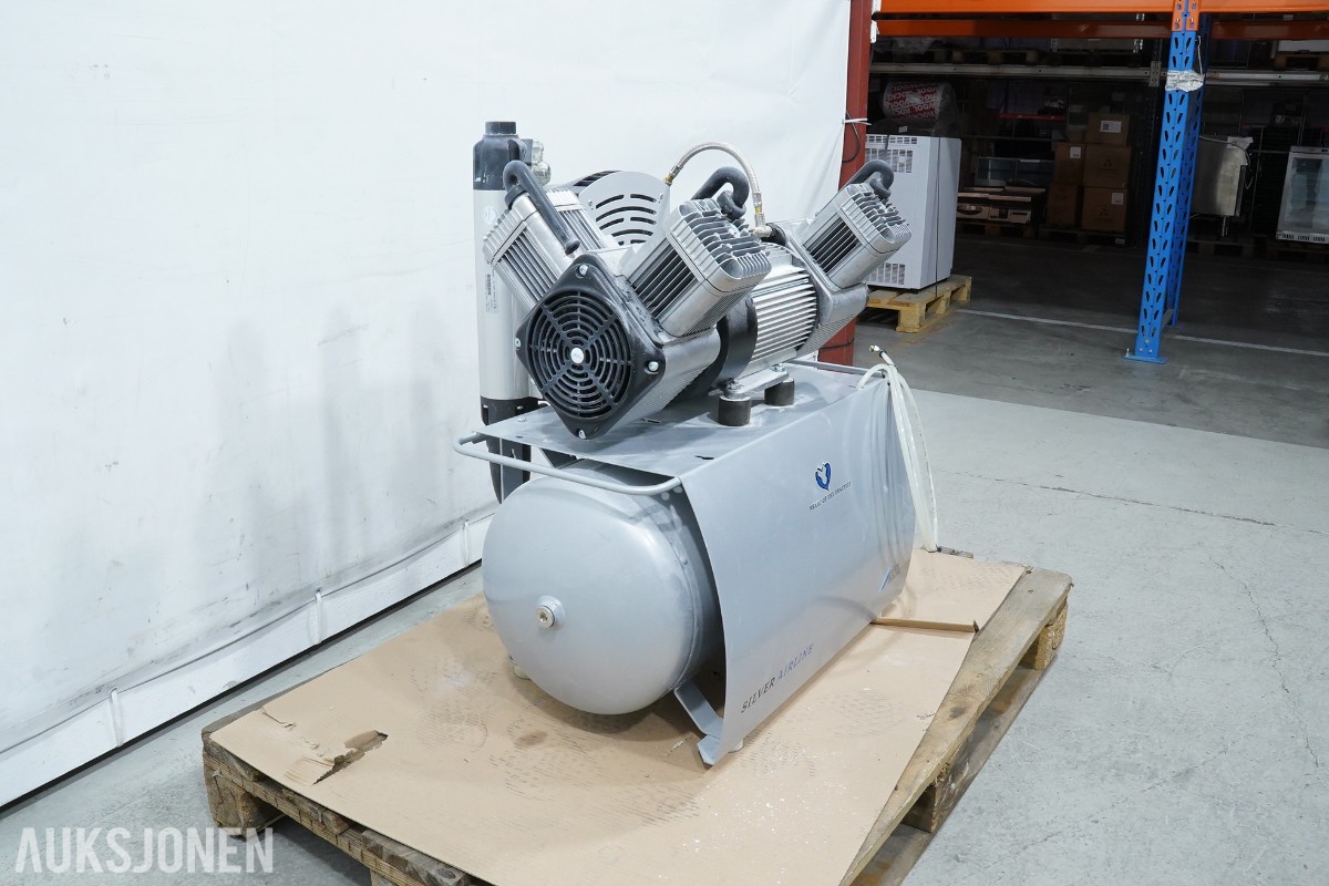 Dürr Dental Duo/Trio – oljefri dental kompressor med trykklufttank