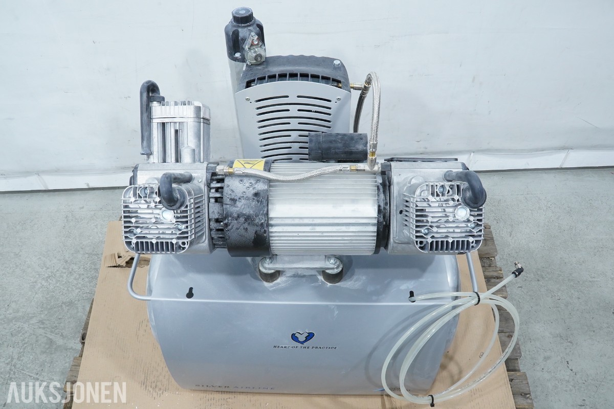 Dürr Dental Duo/Trio – oljefri dental kompressor med trykklufttank