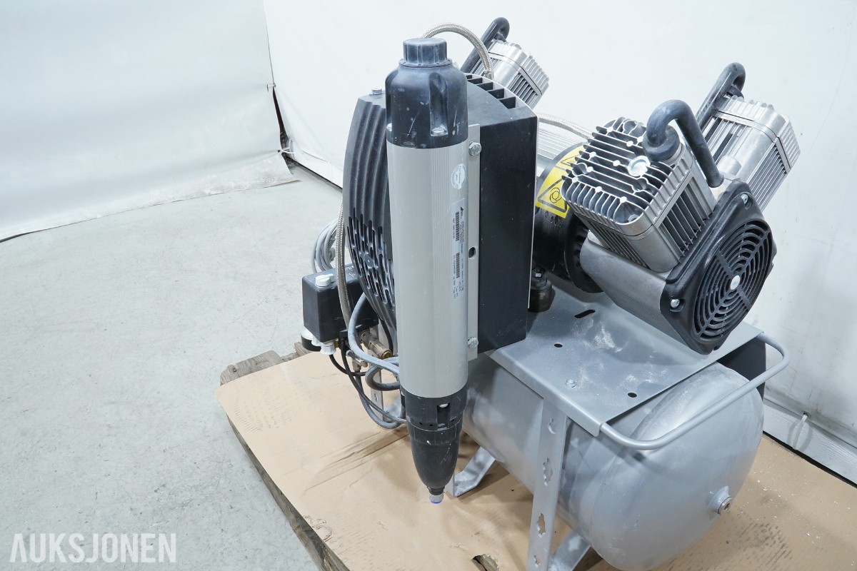 Dürr Dental Duo/Trio – oljefri dental kompressor med trykklufttank