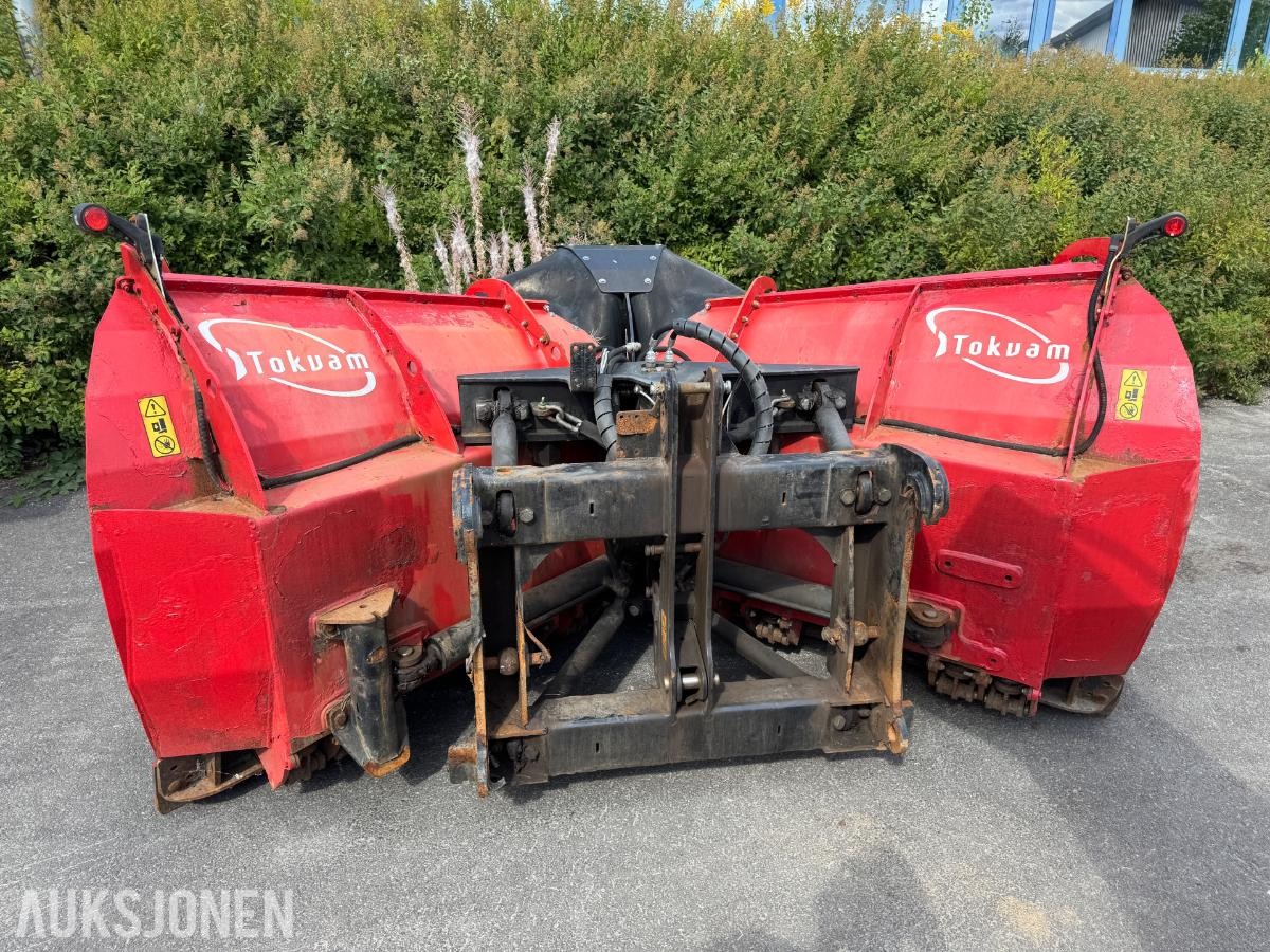 2017 Tokvam VT 320 V-plog med 3 punkt / BM feste