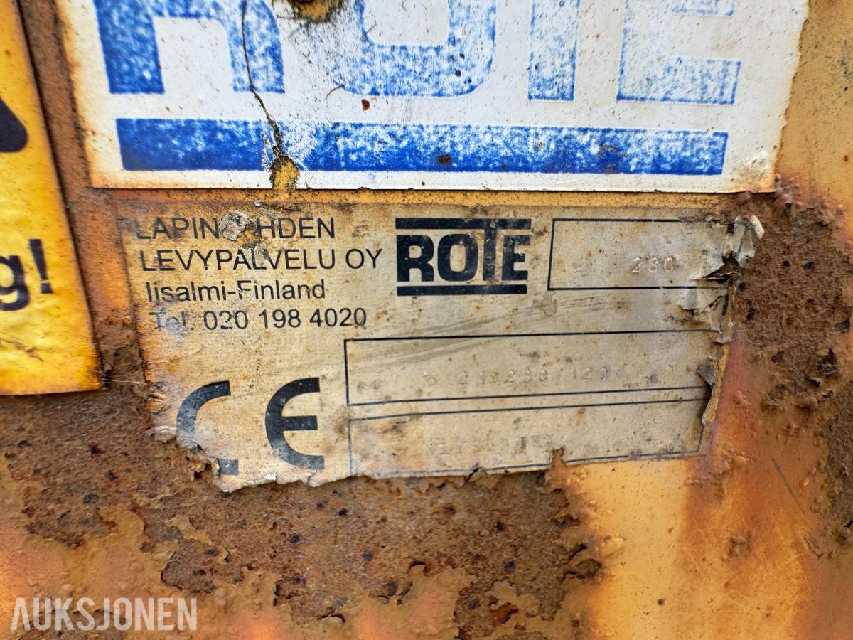 Rote 280 V-plog