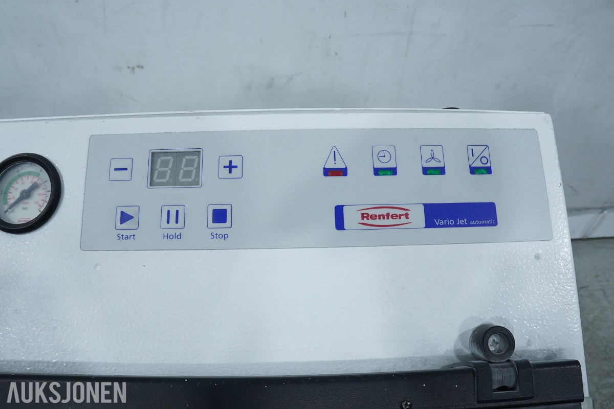 Renfert Vario Jet automatic – automatisk sandblåser / sandblåsekabinett – 2018